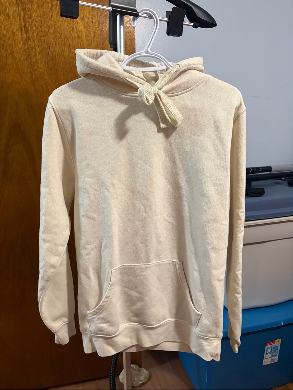 Women’s “love that for you” Cream Pullover Hoodie - Casual Everyday Sweatshirt